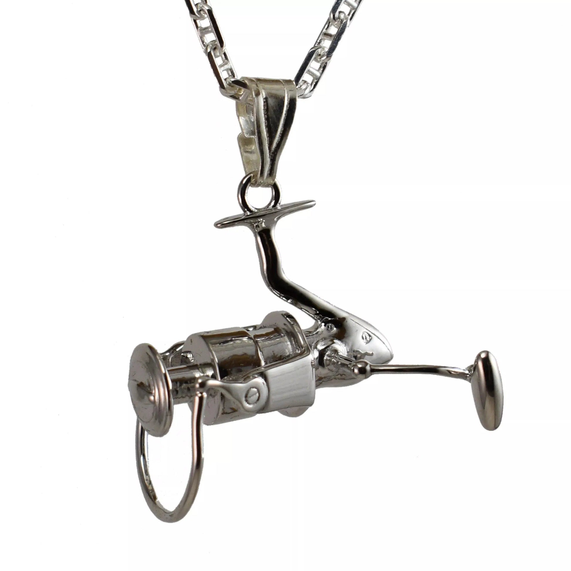 Spinning Fishing Reel Pendant - Large