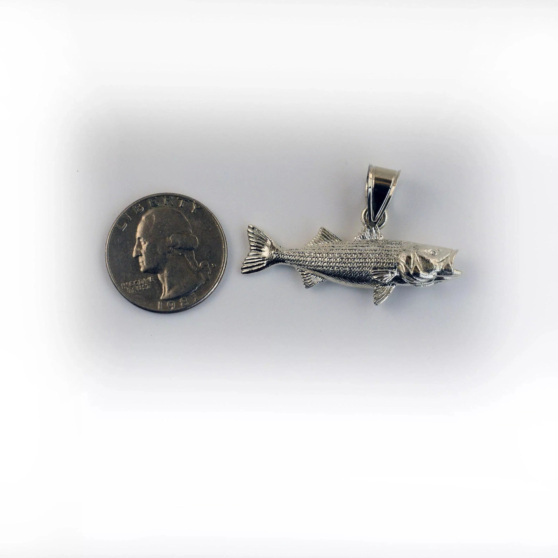 Striped Bass Pendant - Large