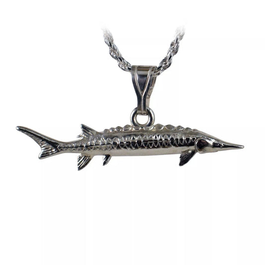Sturgeon Pendant - Large