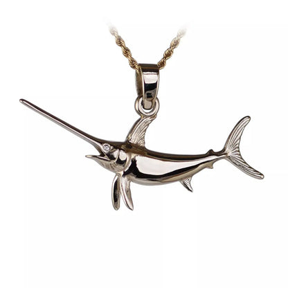 Swordfish #2 Pendant - Small