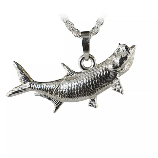 Tarpon Fish Pendant - Extra Large