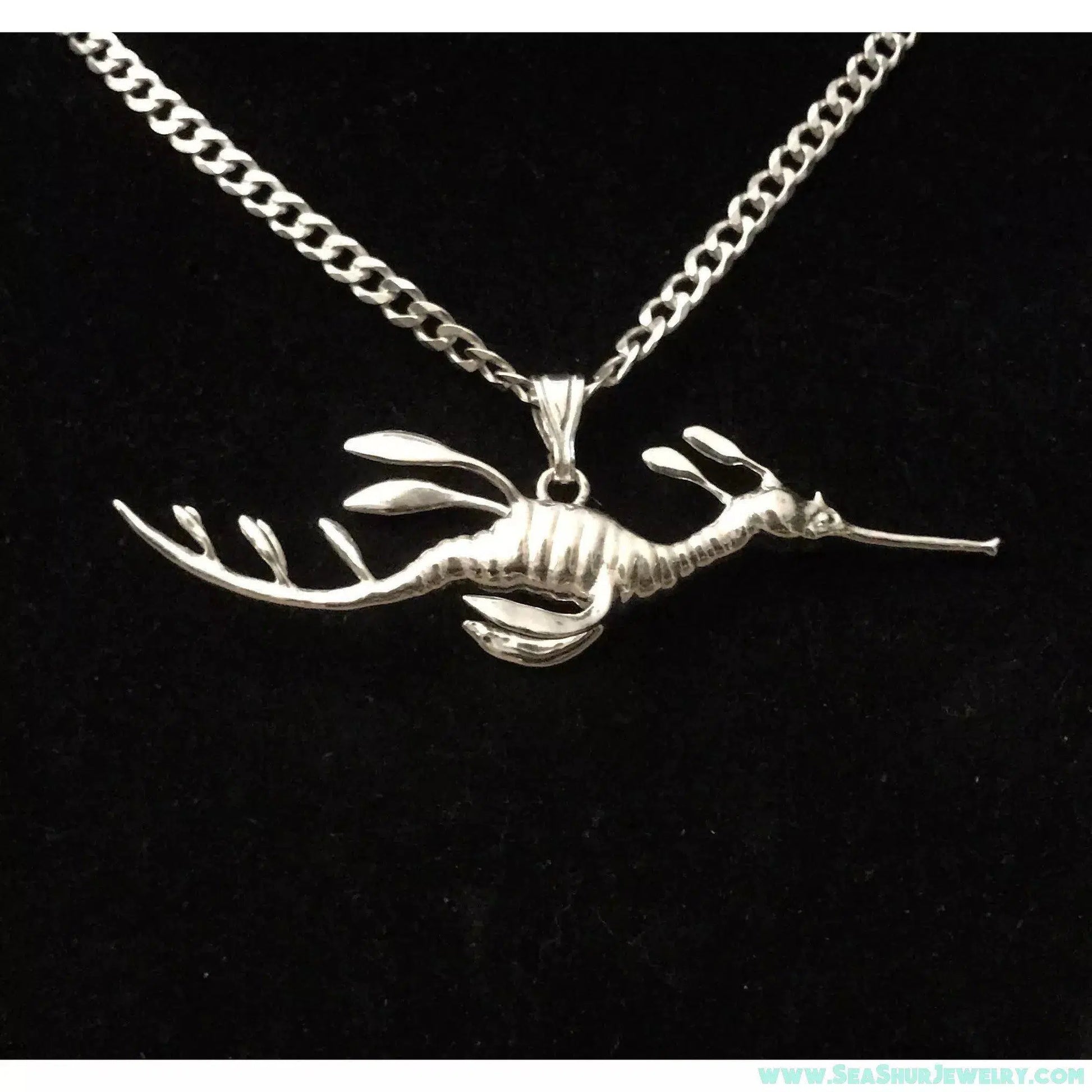 Weedy Sea Dragon Pendant - Large