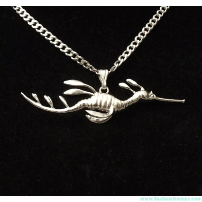 Weedy Sea Dragon Pendant - Large