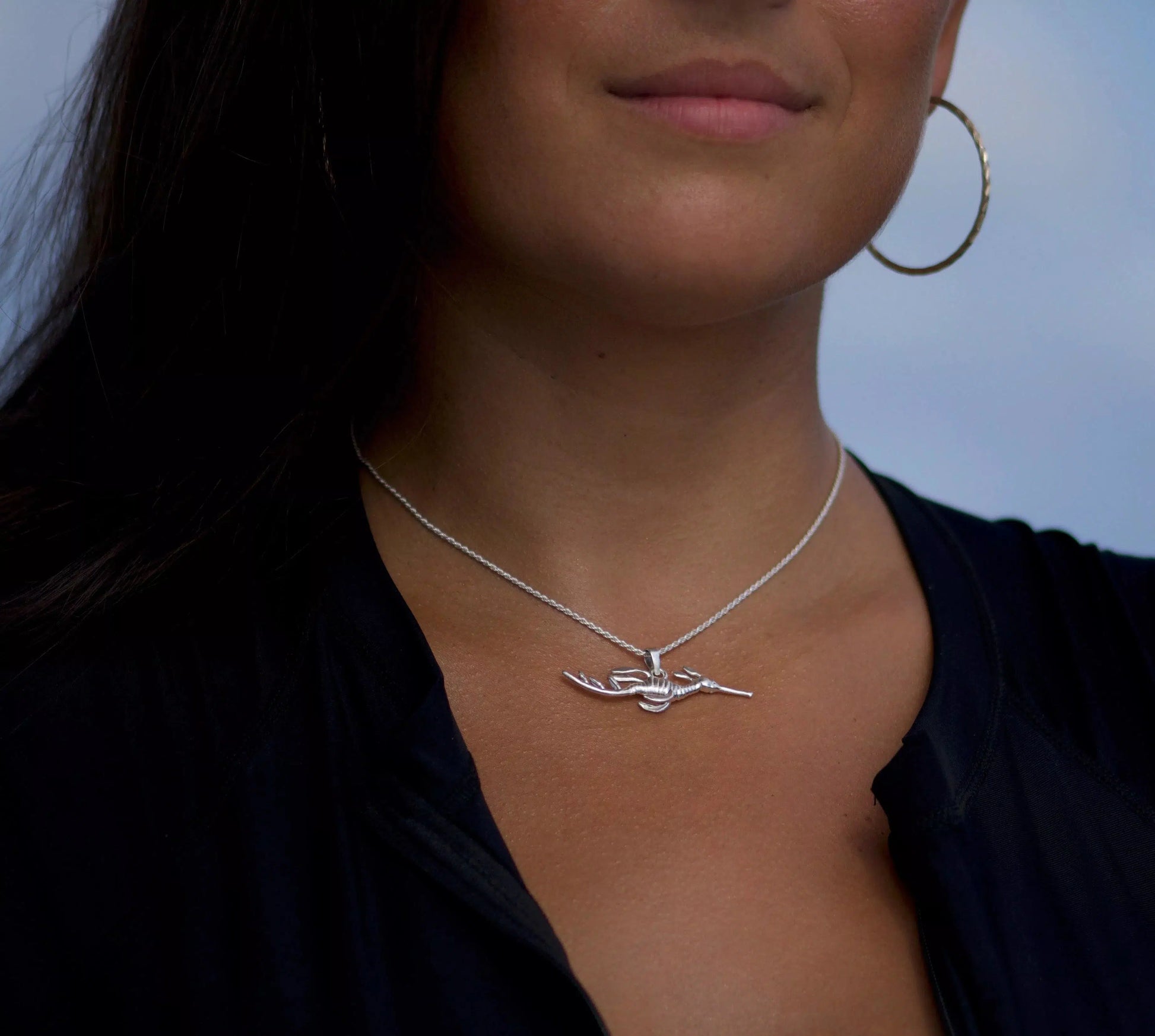 Weedy Sea Dragon Pendant - Small